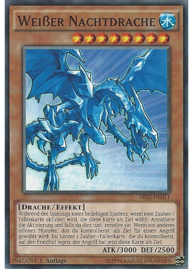 Weißer Nachtdrache