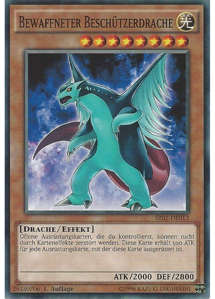 Bewaffneter Beschützerdrache