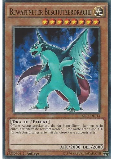 Bewaffneter Beschützerdrache