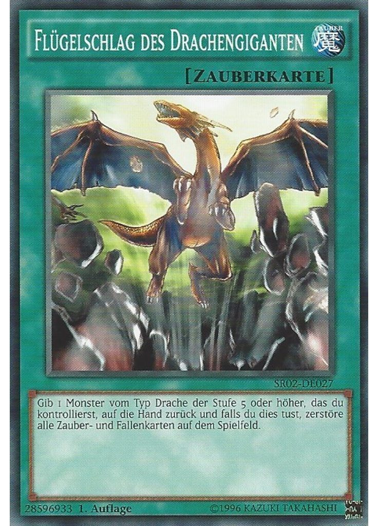 Flügelschlag des Drachengiganten