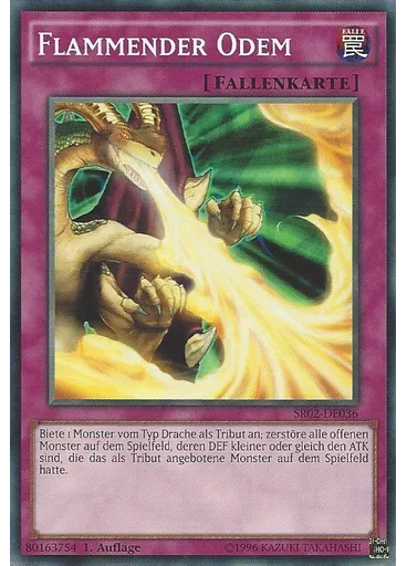 Flammender Odem — Rise of the True Dragons Structure Deck