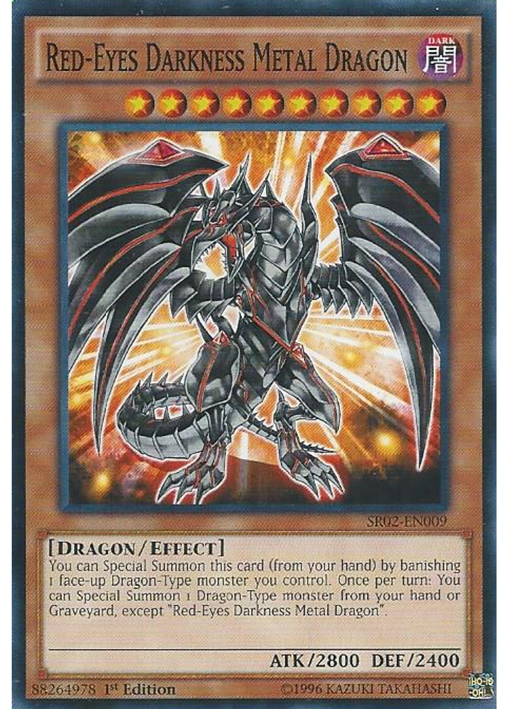 Red-Eyes Darkness Metal Dragon