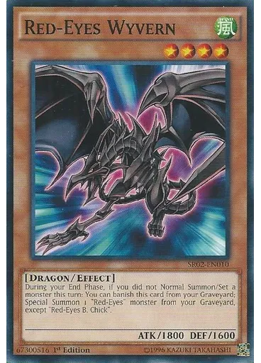 Red-Eyes Wyvern — Rise of the True Dragons Structure Deck