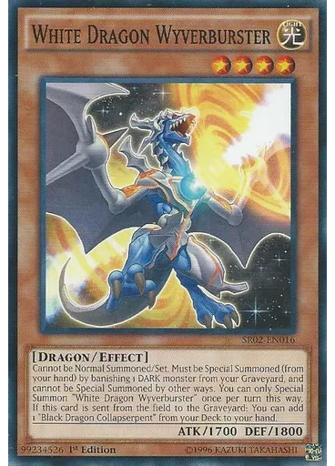 White Dragon Wyverburster — Rise of the True Dragons Structure Deck