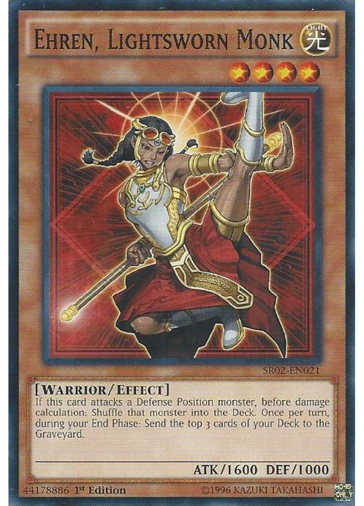 Ehren, Lightsworn Monk