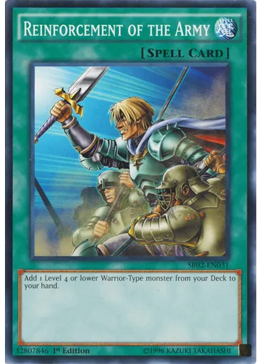 Reinforcement of the Army — Rise of the True Dragons Structure Deck