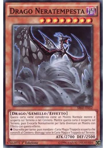 Drago Neratempesta — Ascesa dei Veri Draghi Structure Deck