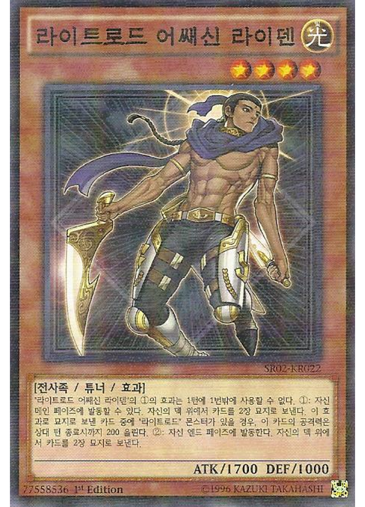 라이트로드 어쌔신 라이덴