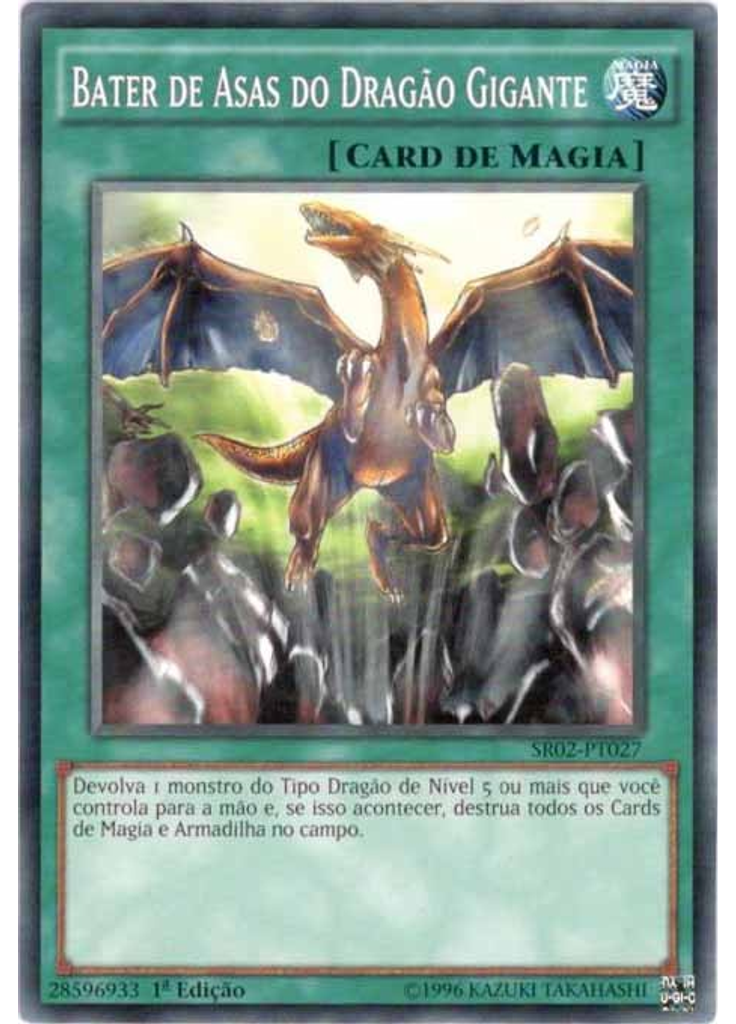 Bater de Asas do Dragão Gigante