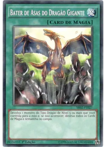 Bater de Asas do Dragão Gigante