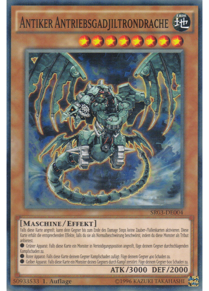 Antiker Antriebsgadjiltrondrache