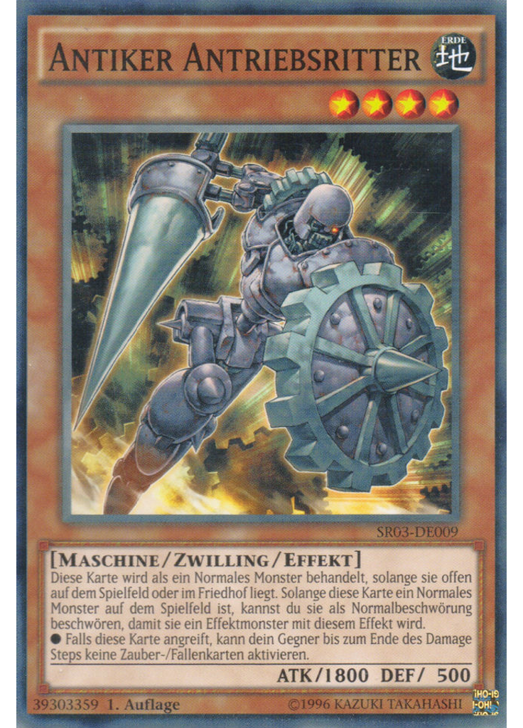 Antiker Antriebsritter
