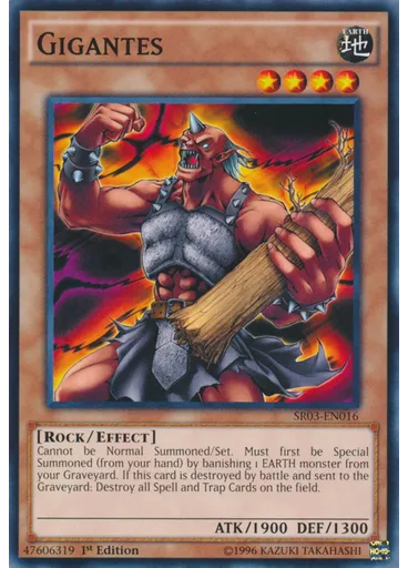 Gigantes — Machine Reactor Structure Deck