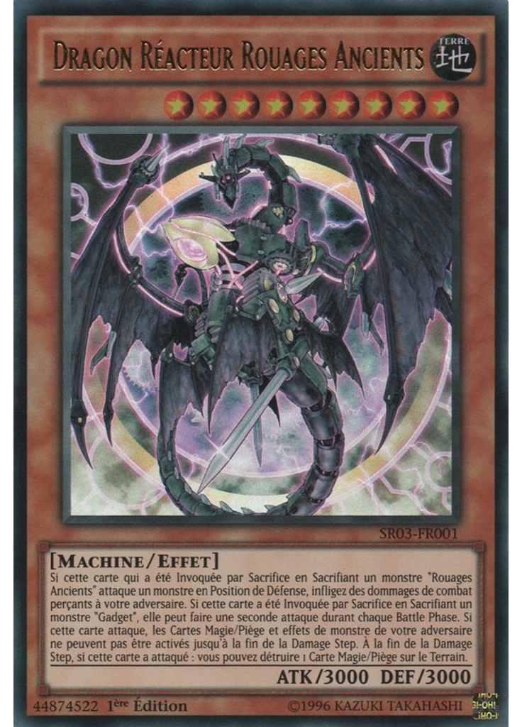 Dragon Réacteur Rouages Ancients