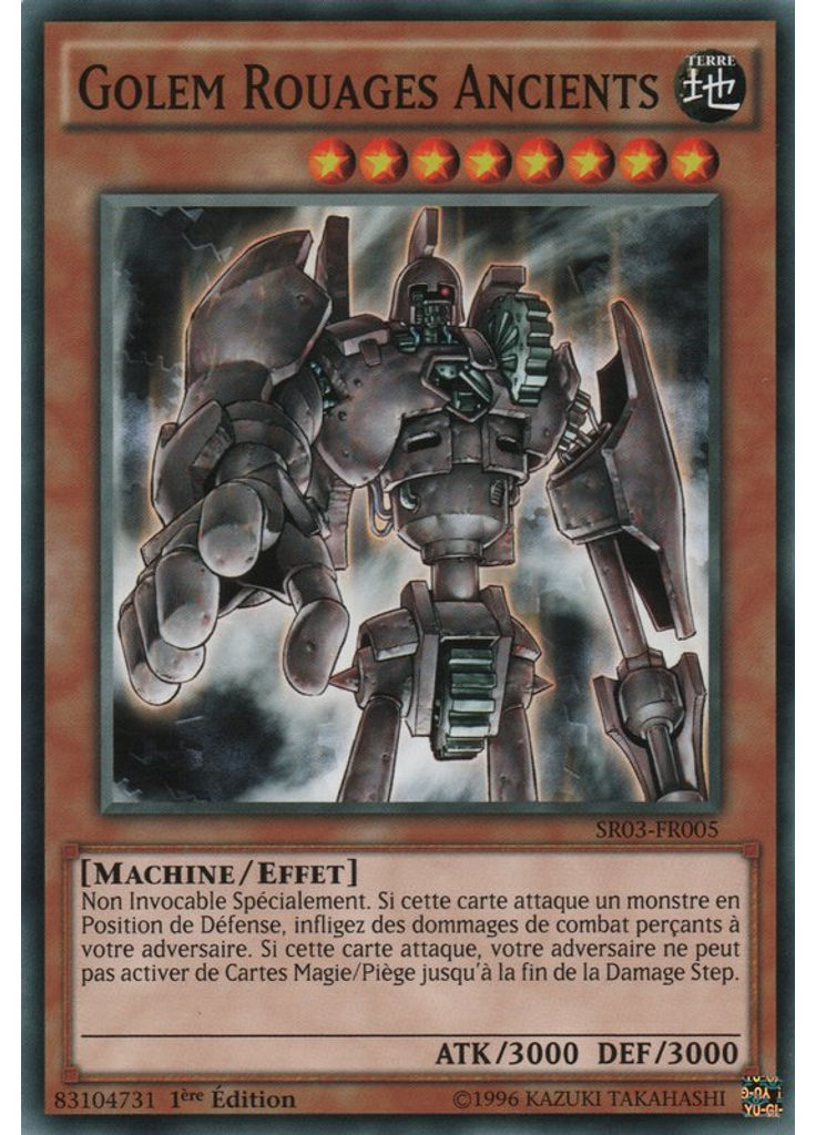 Golem Rouages Ancients