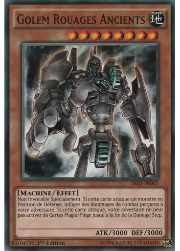 Golem Rouages Ancients