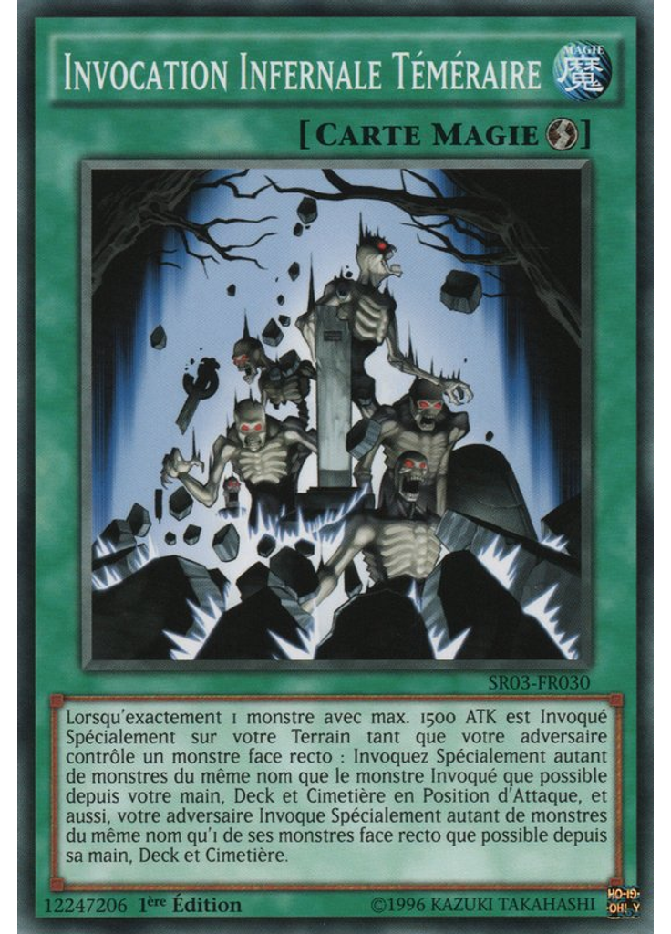 Invocation Infernale Téméraire