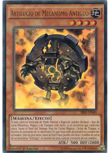 Artilugio de Mecanismo Antiguo