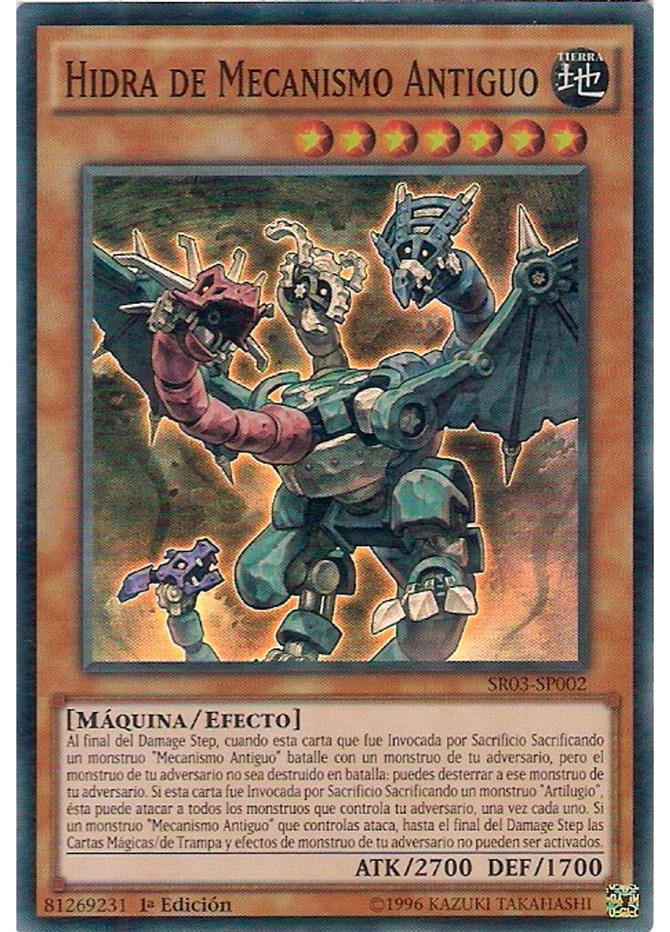 Hidra de Mecanismo Antiguo