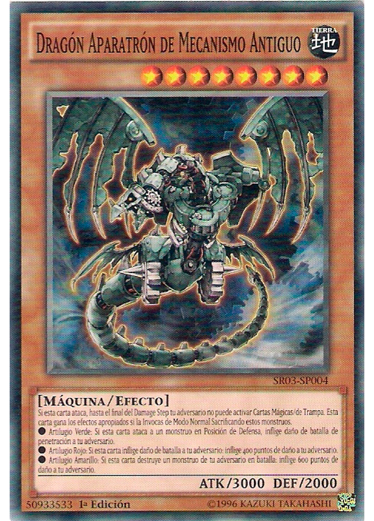 Dragón Aparatrón de Mecanismo Antiguo