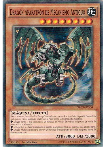 Dragón Aparatrón de Mecanismo Antiguo
