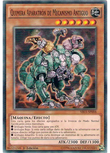 Quimera Aparatrón de Mecanismo Antiguo