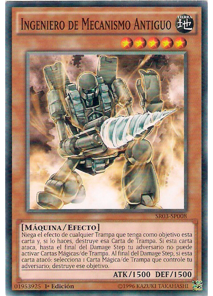 Ingeniero de Mecanismo Antiguo