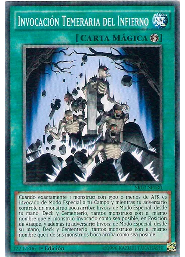 Invocación Temeraria del Infierno