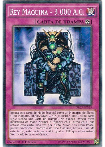 Rey Máquina - 3.000 A.C.