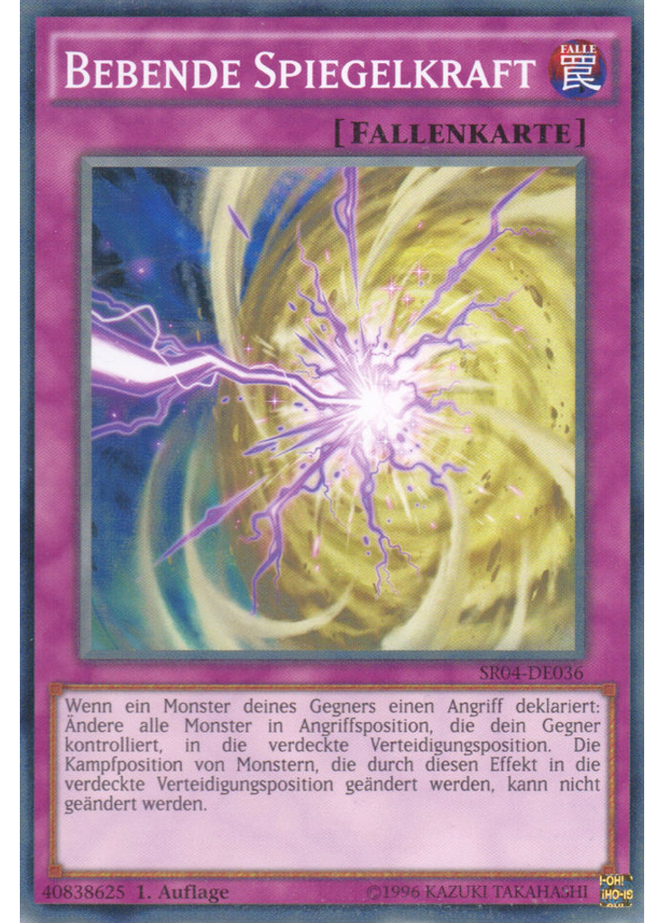 Bebende Spiegelkraft