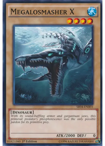 Megalosmasher X — Dinosmasher's Fury Structure Deck
