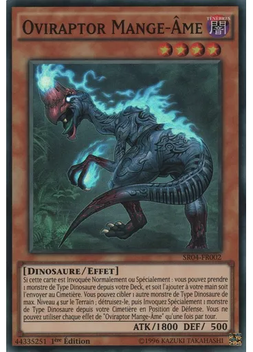 Oviraptor Mange-Âme — La Rage du Dinobroyeur Deck de Structure