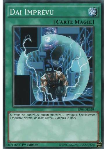 Dai Imprévu — La Rage du Dinobroyeur Deck de Structure