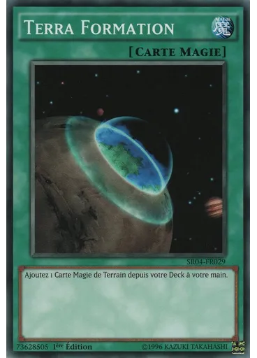 Terra Formation — La Rage du Dinobroyeur Deck de Structure