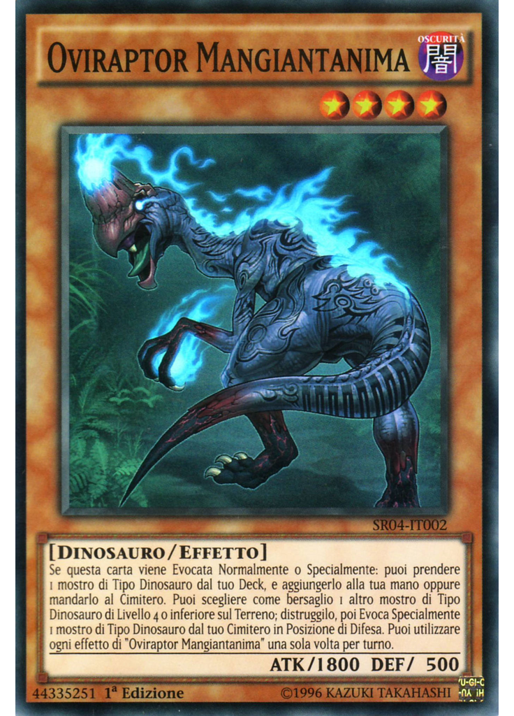 Oviraptor Mangiantanima