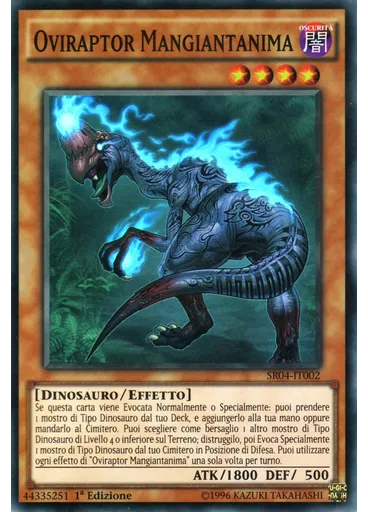 Oviraptor Mangiantanima