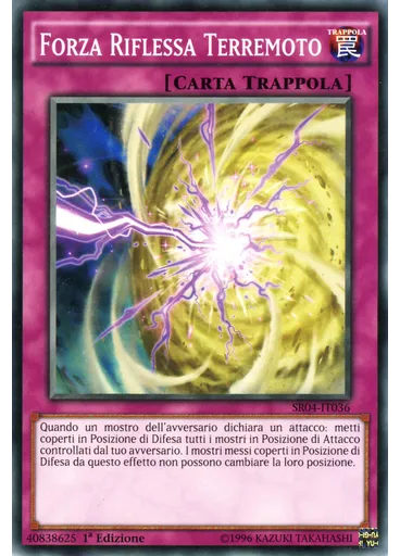 Forza Riflessa Terremoto