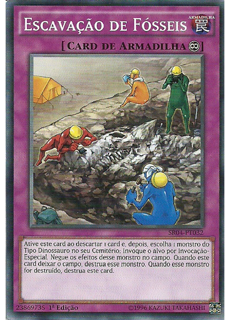 Escavação de Fósseis