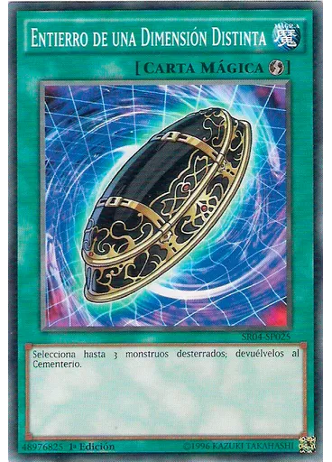 Entierro de una Dimensión Distinta