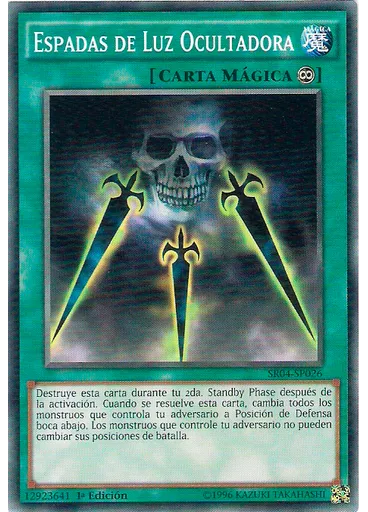 Espadas de Luz Ocultadora — Furia de Dinodespedazador Baraja de Estructura