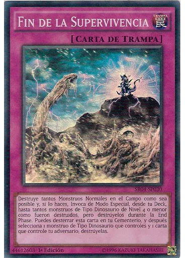 Fin de la Supervivencia