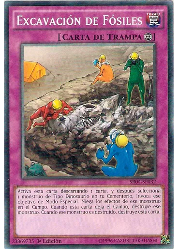 Excavación de Fósiles