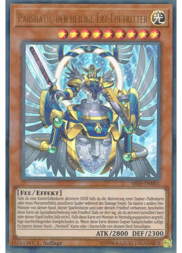Parshath, der heilige Erz-Luftritter — Structure Deck: Wave of Light
