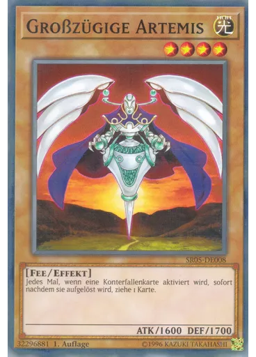 Großzügige Artemis