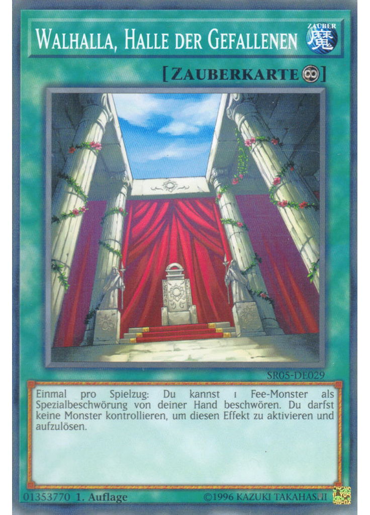 Walhalla, Halle der Gefallenen