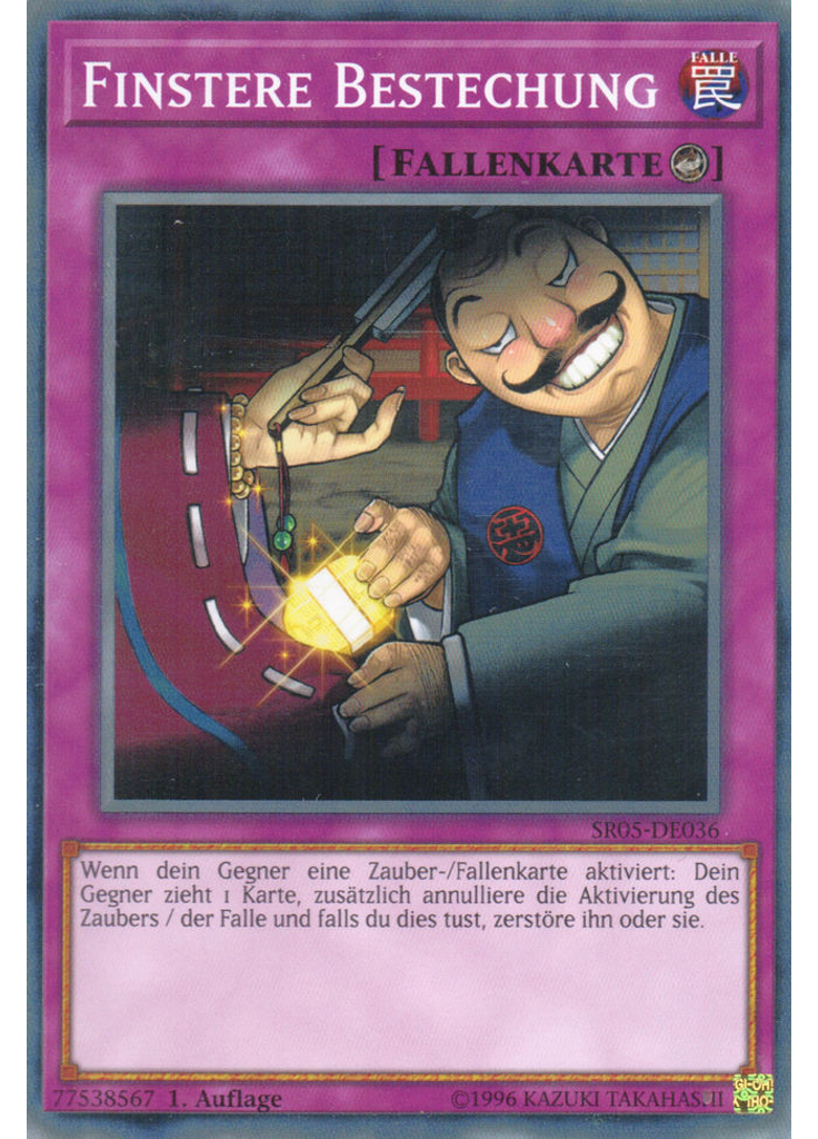 Finstere Bestechung