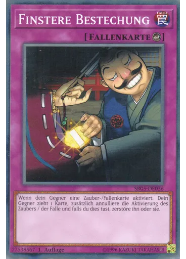 Finstere Bestechung