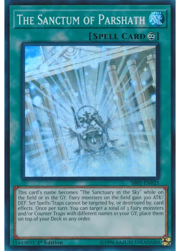 The Sanctum of Parshath — Structure Deck: Wave of Light