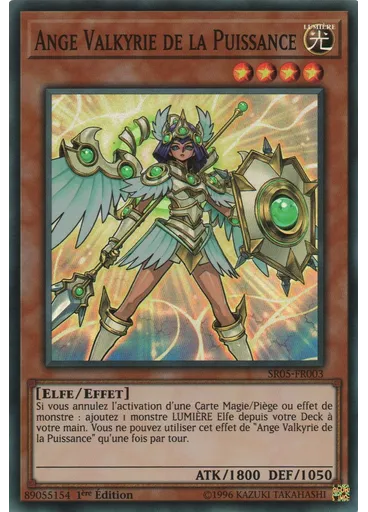 Ange Valkyrie de la Puissance — Deck de Structure : Onde de Lumière
