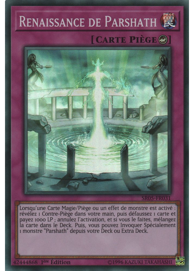 Renaissance de Parshath